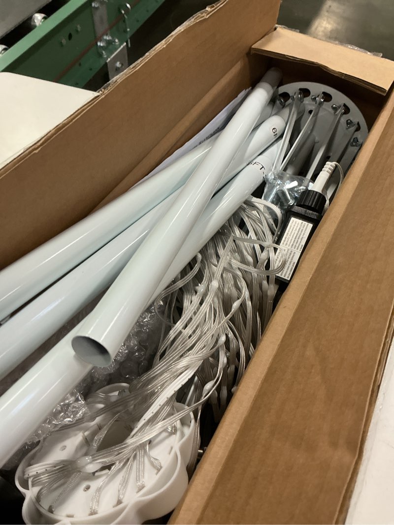 Condition photo showing As Is for Holidays living 2-pc rgb tree set