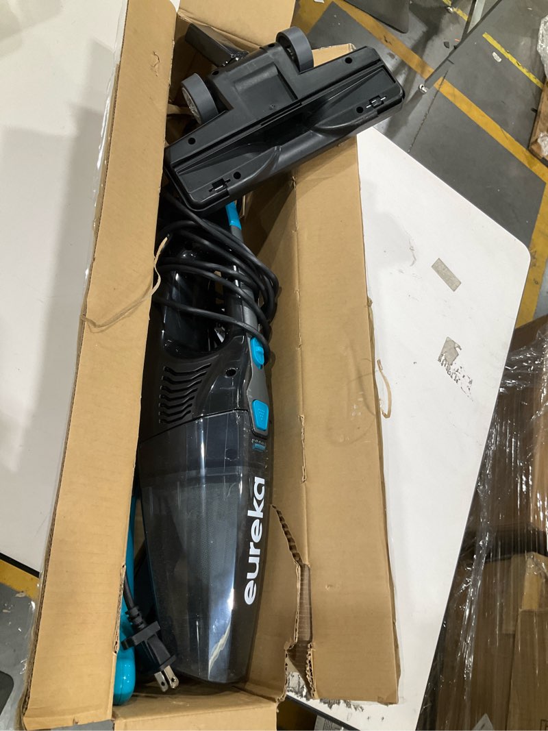 Condition photo showing As Is for eureka nes215a blaze 3-in-1 swivel handheld & stick vacuum cleaner, blue