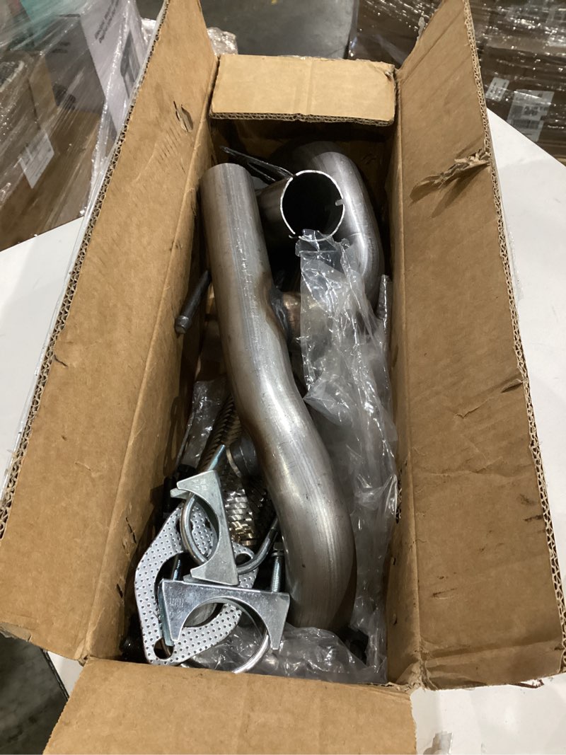 Condition photo showing Good Condition for direct-fit front flex y pipe compatible for 2009-2015 honda pilot 3.5l