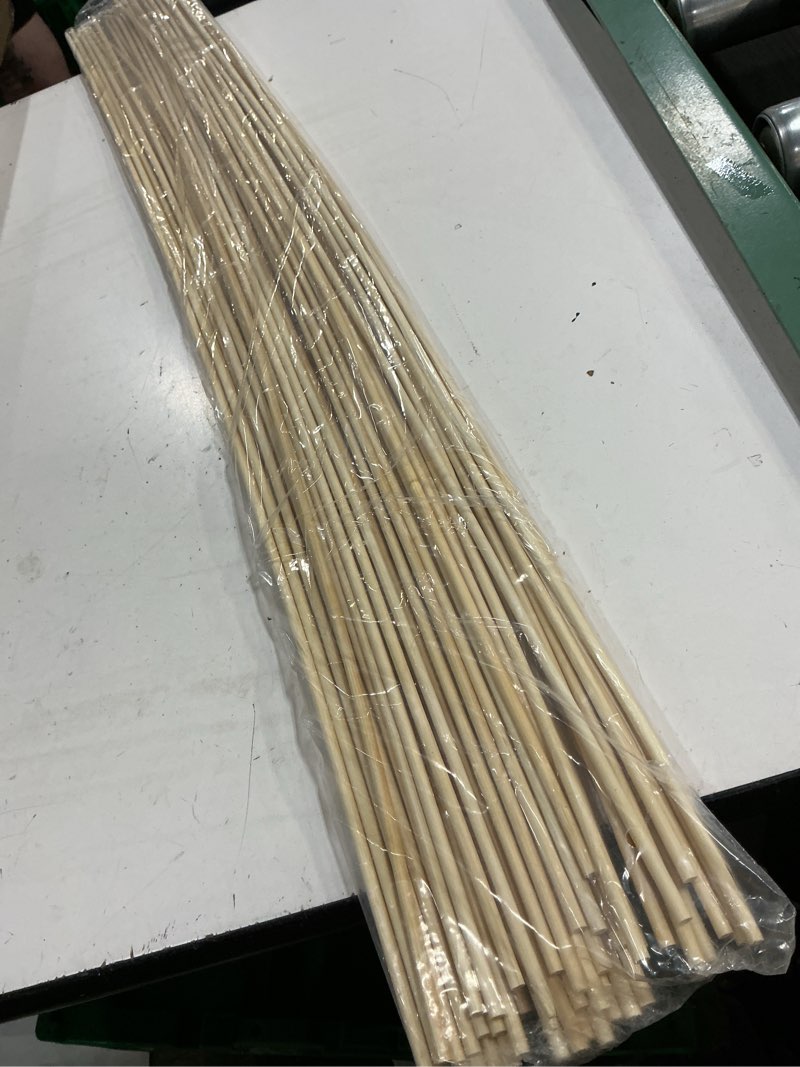 Condition photo showing New/Like New for 50pcs 36 inch bamboo skewers for marshmallows,s'mores,fire pit,bbq,kabob,grilling, camping.more size choices