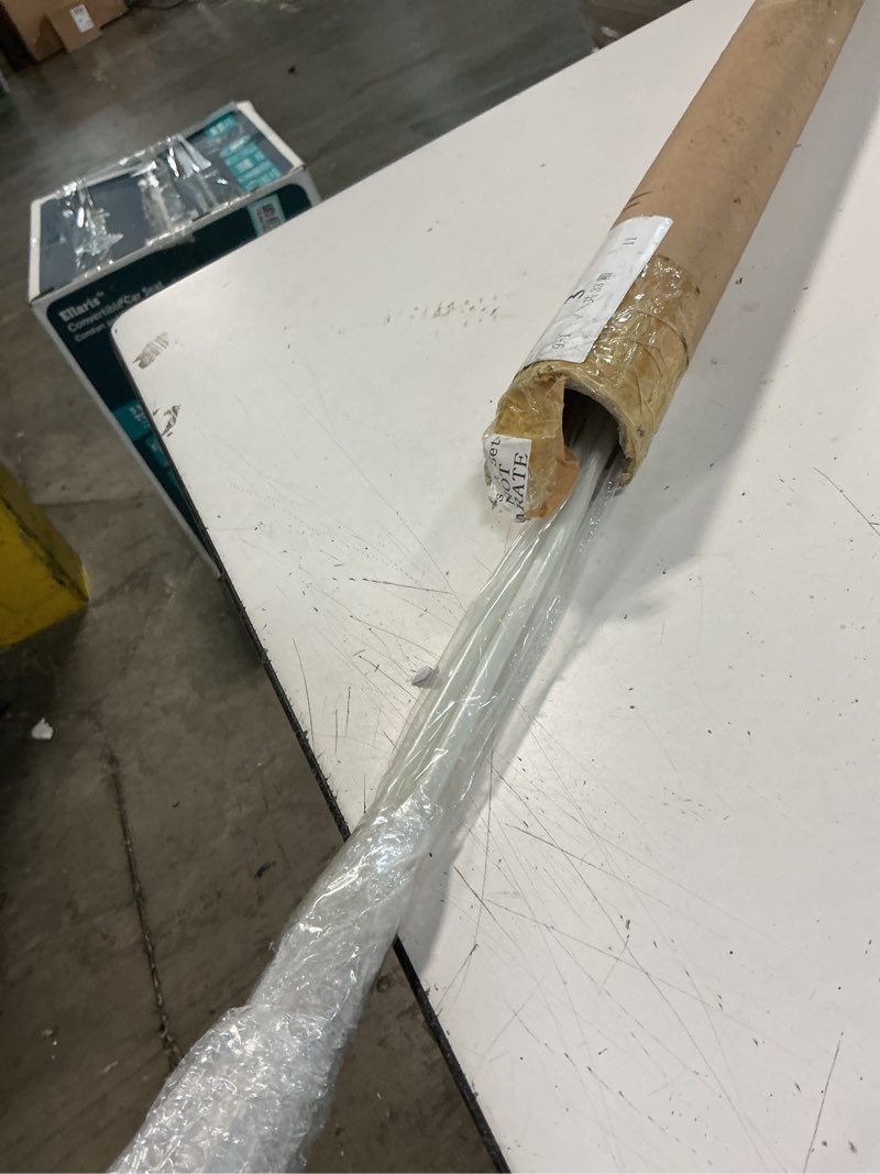Condition photo showing Good Condition for bokon 2 pieces white fiberglass blind wand vertical blinds stick replacement with hook and handle for window opener accessory(48 inch) fiberglass 48 inch