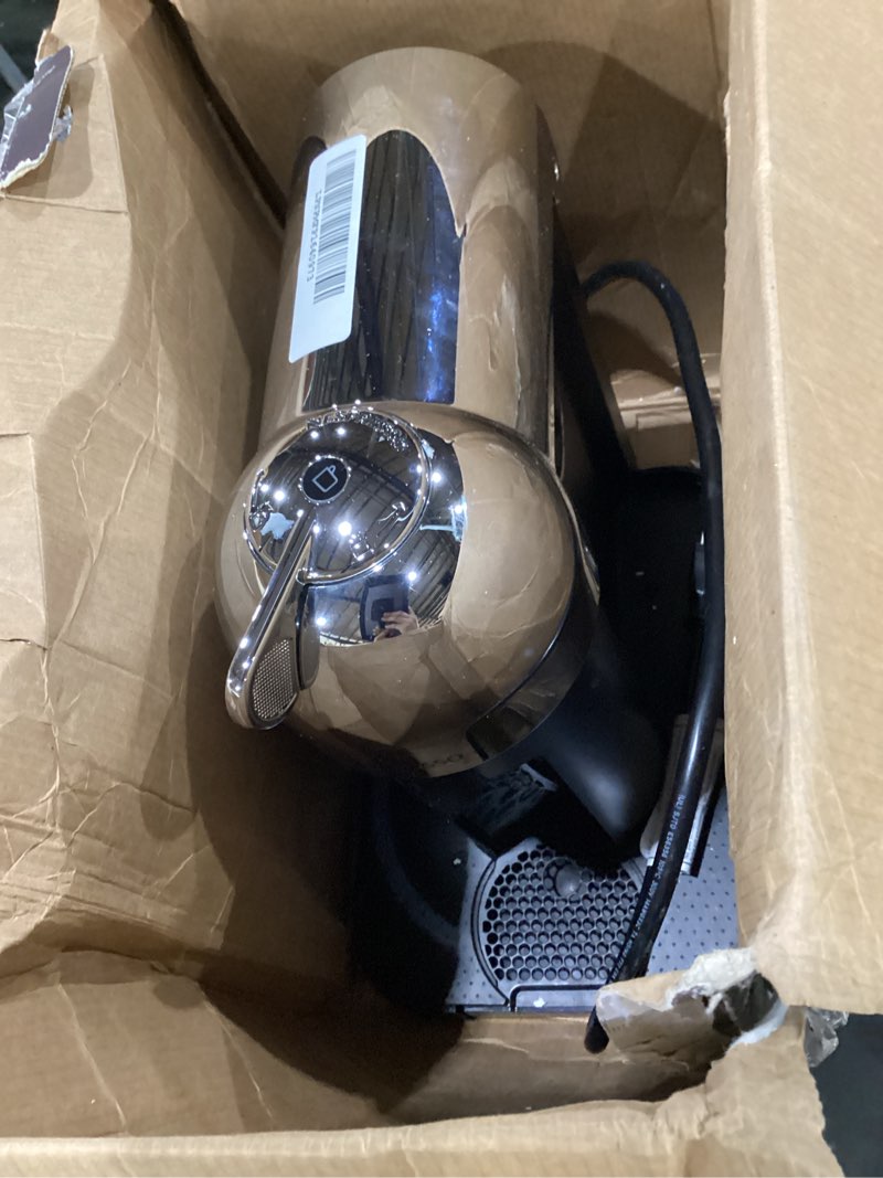 Condition photo showing As Is for *not tested*Nespresso Vertuo Coffee and Espresso Machine by Breville,5 Cups, Chrome