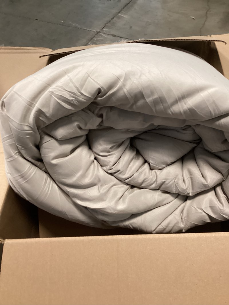 Condition photo showing Good Condition for Litanika Comforter California King Size Set Oatmeal - 7 Pieces Bed in a Bag California King Beddding Comforter Sets, Plain Lightweight Bed Set with Comforter, Sheets, Pillowcases & Shams California King (104"x96") Oatmeal