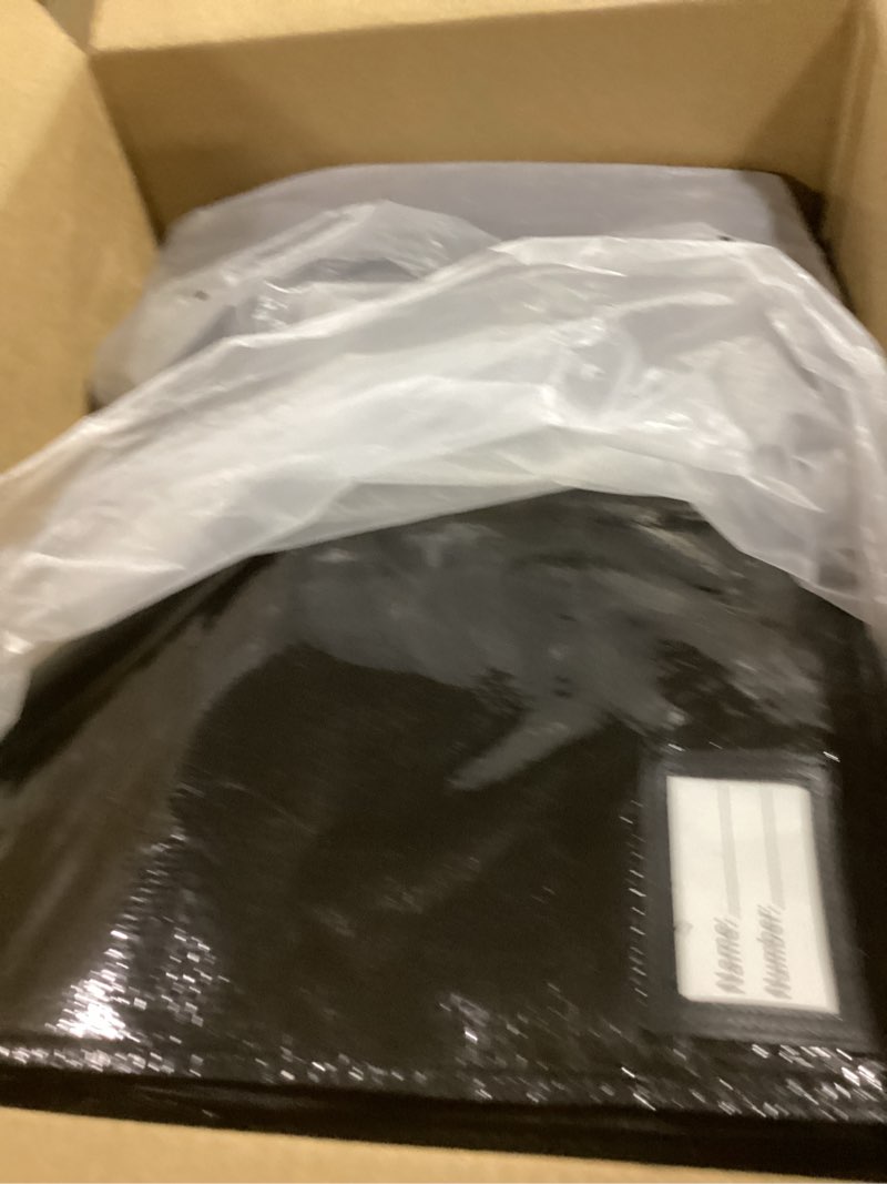 TOJNMAKE Reusable Grocery Bag with Wheels (Large, Black), Shopping Trolley with 8 Pockets and Zipper