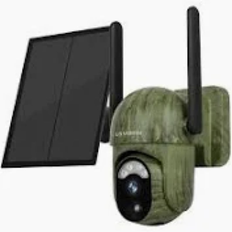 Lsvision solar security surveillance ptz camera 