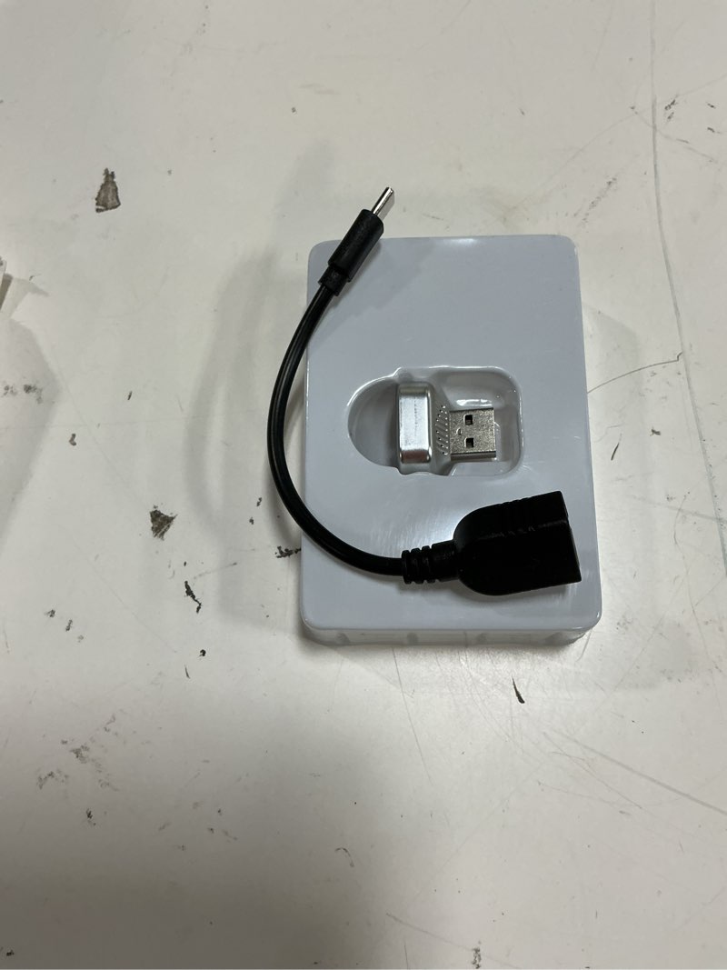 Condition photo showing Good Condition for wireless carplay adapter & android auto dongle, shiny silver?fast auto-connect, compact plug & play wireless carplay converter for iphone & android, usb/usb-c, no delay, seamless reconnection gray
