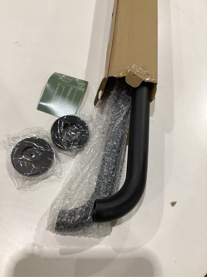 Condition photo showing New/Like New for 20 Inch Anti Slip Shower Grab Bar Oil Rubbed Black 1.25" Diameter,Munzong 2 Pack Bathroom Grab Bar, Knurled Bathroom Balance Bar,Safety Hand Rail Support Handicap Elderly Senior Assist Bath Handle 20 Inch-2 Pack Black