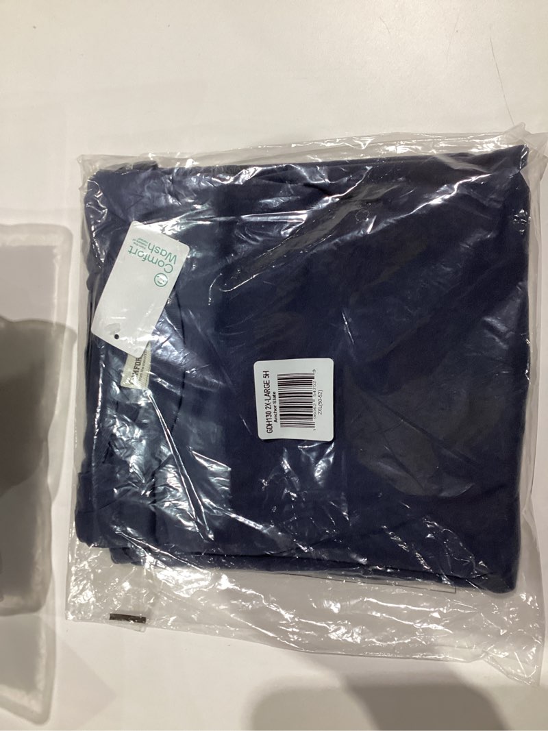 Condition photo showing New/Like New for Hanes Womens Originals Garment Washed Cropped T-Shirt, Crewneck Crop Tees for Women XX-Large Anchor Slate