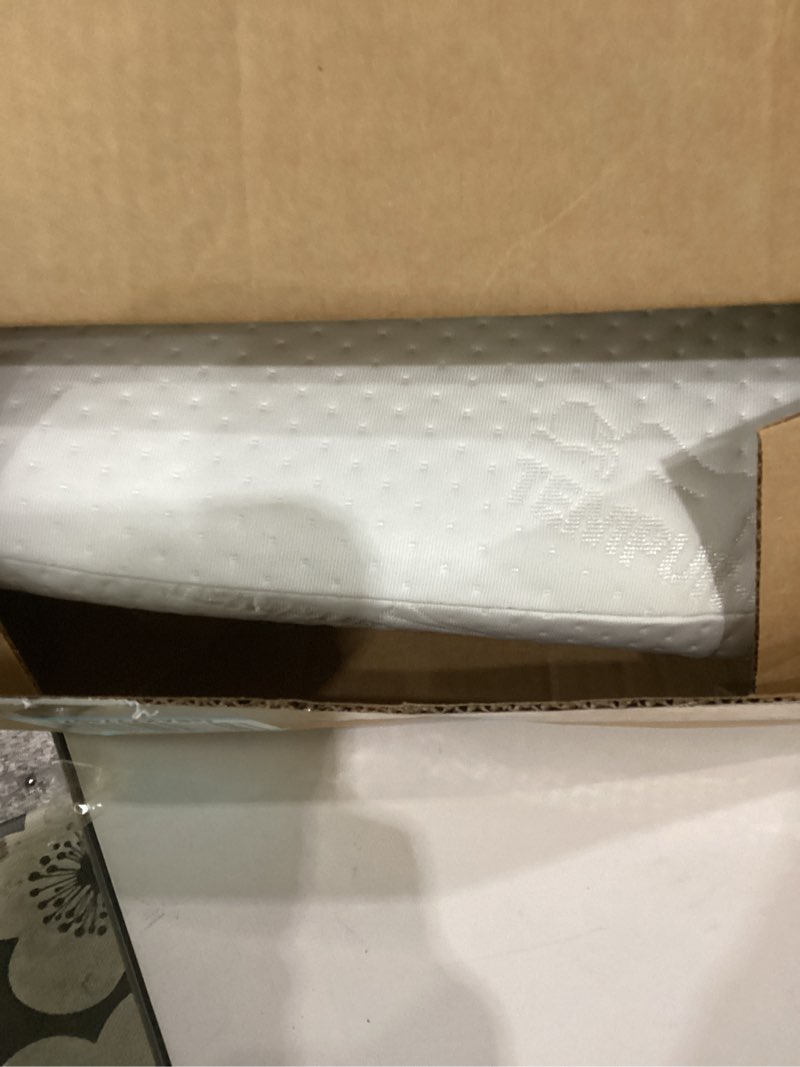Condition photo showing As Is for tempur-pedic memory foam symphony pillow luxury soft feel, standard, white