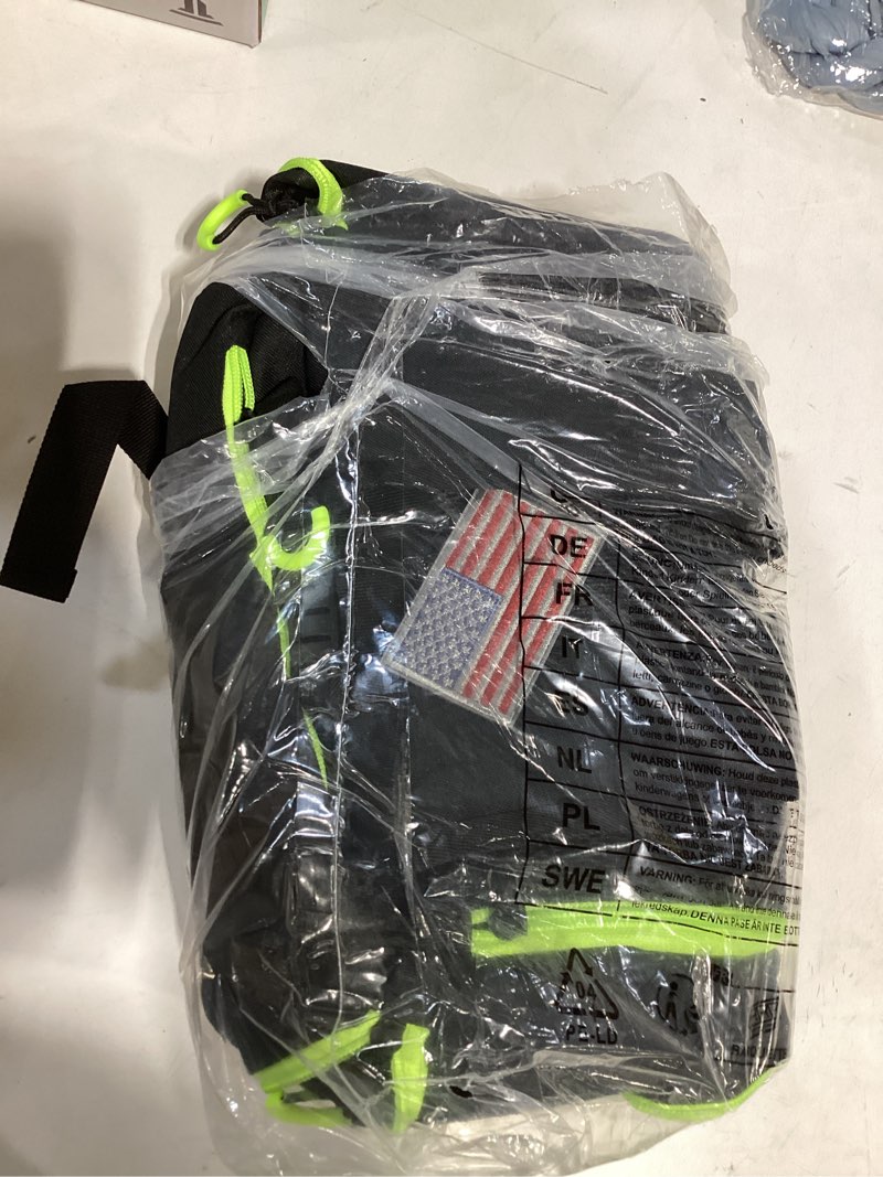Condition photo showing Good Condition for hamboly large pickleball backpack bag for men women with shoe compartment | insulated cooler pocket & water bottle holder, fence hook | water-resistant 900d polyester | court, gym & travel ready black + green