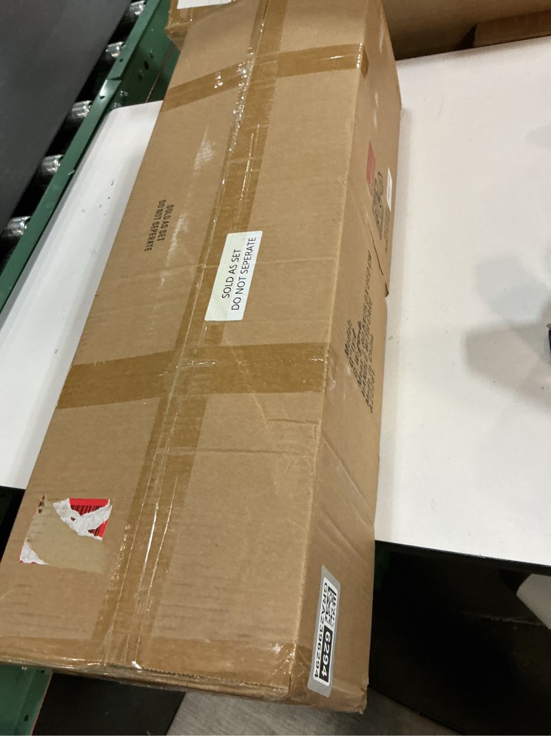 Condition photo showing New/Like New for GRISUN Tabletop Fire Pit,28 Inch Propane Fire Pit Table,45000 BTU Table Top Firepit with Glass Wind Guard,Stainless Steel Burner,Fire Glass,Portable Propane fire Pit for Patio, Camping, Backyard & RV Black 28 INCH