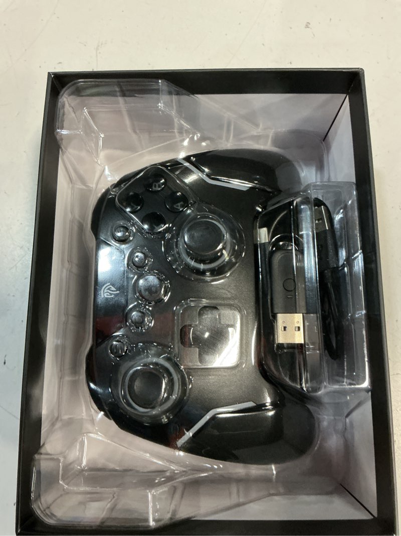 Condition photo showing Good Condition for easysmx x20 wireless gaming controller with rgb backlit, 2-stage hall effect sticks, 1000hz polling rate, 6-axis gyro on multi-platform, mech buttons- compatible with pc/switch/steam/android black rgb