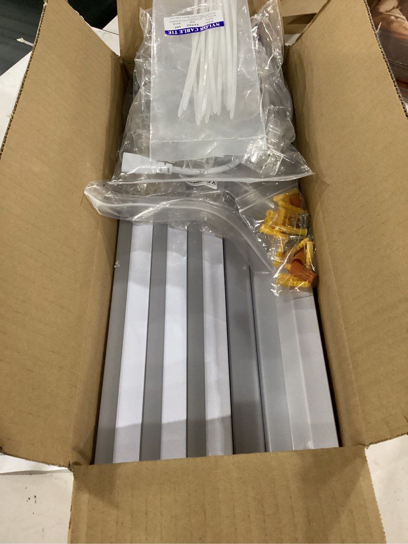 Condition photo showing Good Condition for hexagon garage lights: hexagon led gym lights 26520lm diy car detailing ceiling led shop light for basement warehouse workshop barbershop car care wash room auto beauty exhibition hall 5 grids 6500k 5 hex