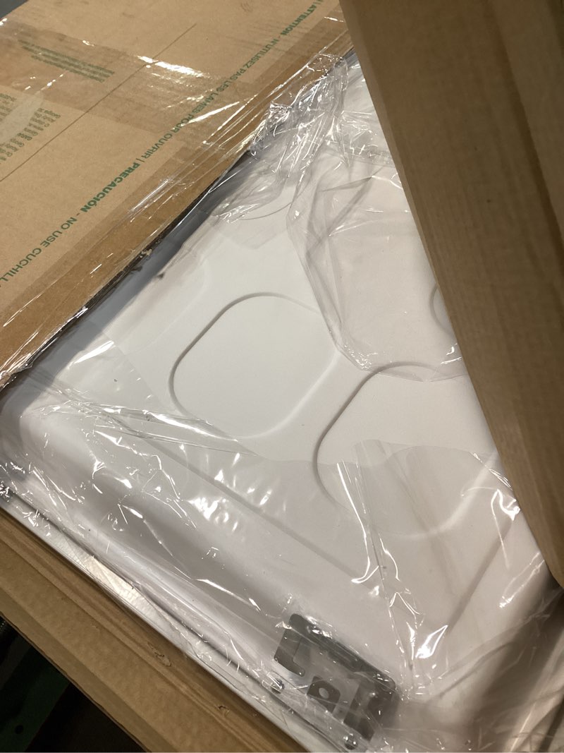 Condition photo showing Good Condition for Lithonia Lighting CPX 2x2 LED Flat Panel Light, 2 Ft. x 2 Ft. LED Light Panel, Ceiling Lighting Fixture, 2500/3200/4000 Adjustable Lumens, 3500K/4000K/5000K Switchable CCT, Smooth Satin Lens, White 3500K | 4000K | 5000K 2 ft. x 2 ft. Switchable Lumens space