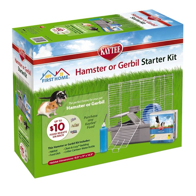 kaytee my first home hamster & gerbil starter kit