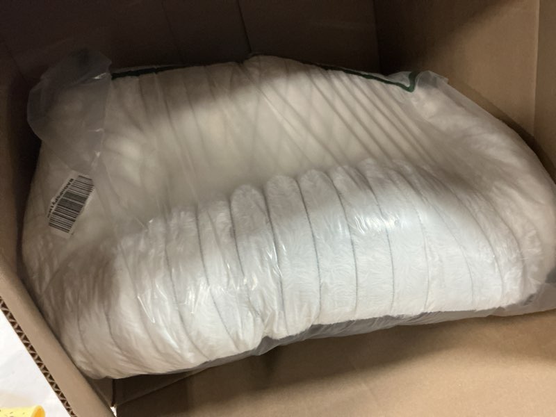 Condition photo showing Good Condition for calming dog bed anti-anxiety donut dog beds for small medium large dogs,washable plush fluffy indoor cat kitten round cuddler cushion (cream) cream medium