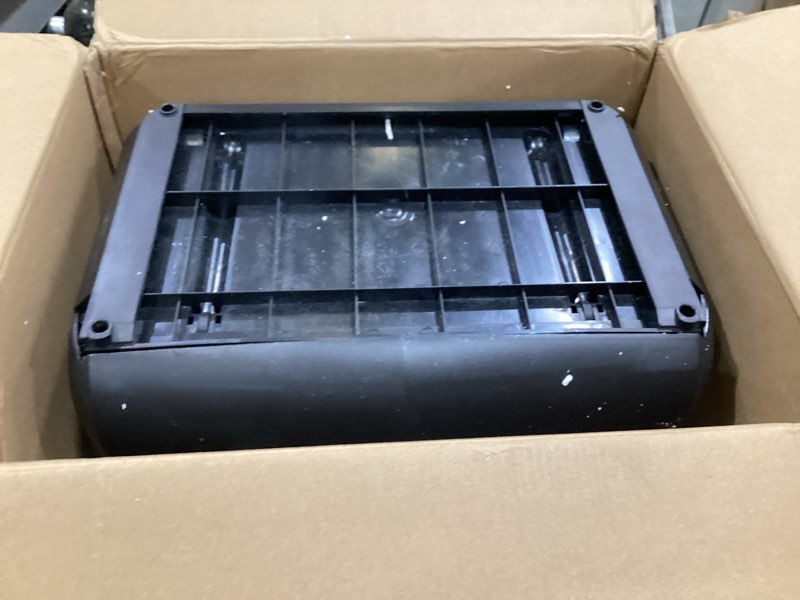 Condition photo showing As Is for bonsaii paper shredder, 18-sheet 60-minutes shredder for office heavy duty cross-cut shredder with 6 gallon pullout basket 4 casters(c149-c) 1 8 sheet cross cut