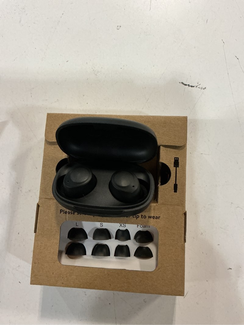 Condition photo showing Good Condition for onn. in-ear bluetooth wireless earphones with charging case,black