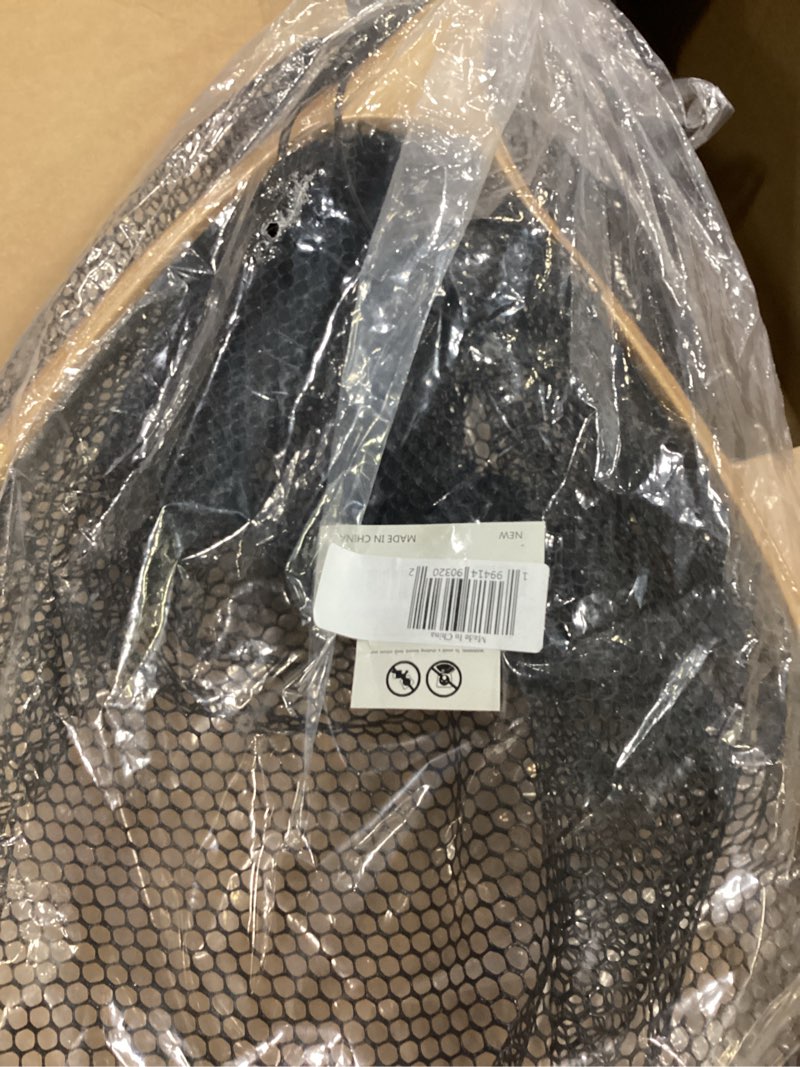 Condition photo showing New/Like New for wooden fishing nets - rubber fishingnets, fly fishing dipnets, fishing nets with handles black wooden curved handle
