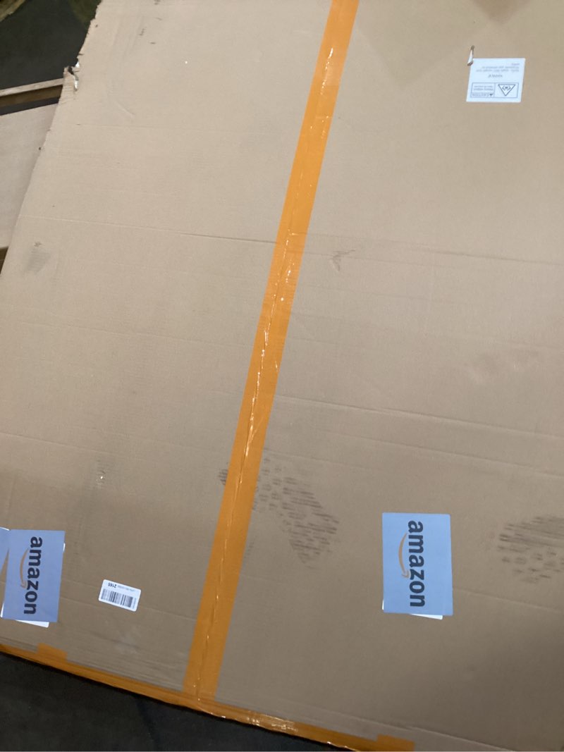 Condition photo showing As Is for 2pack crystal clear 1/5" thick 59" x 47" heavy duty hard chair mat, can be used on carpet or hard floor 2 pack(for carpets &. hardfloors) 47"x 59"x 1/5"