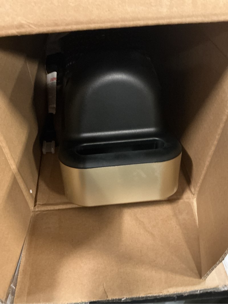 Condition photo showing As Is for dreo space heater indoor, 25" 11.5ft/s fast portable room heater with remote and thermostat, 3 modes, overheating & tip-over protection, electric heaters for indoor use large room, bedroom, gold gold large