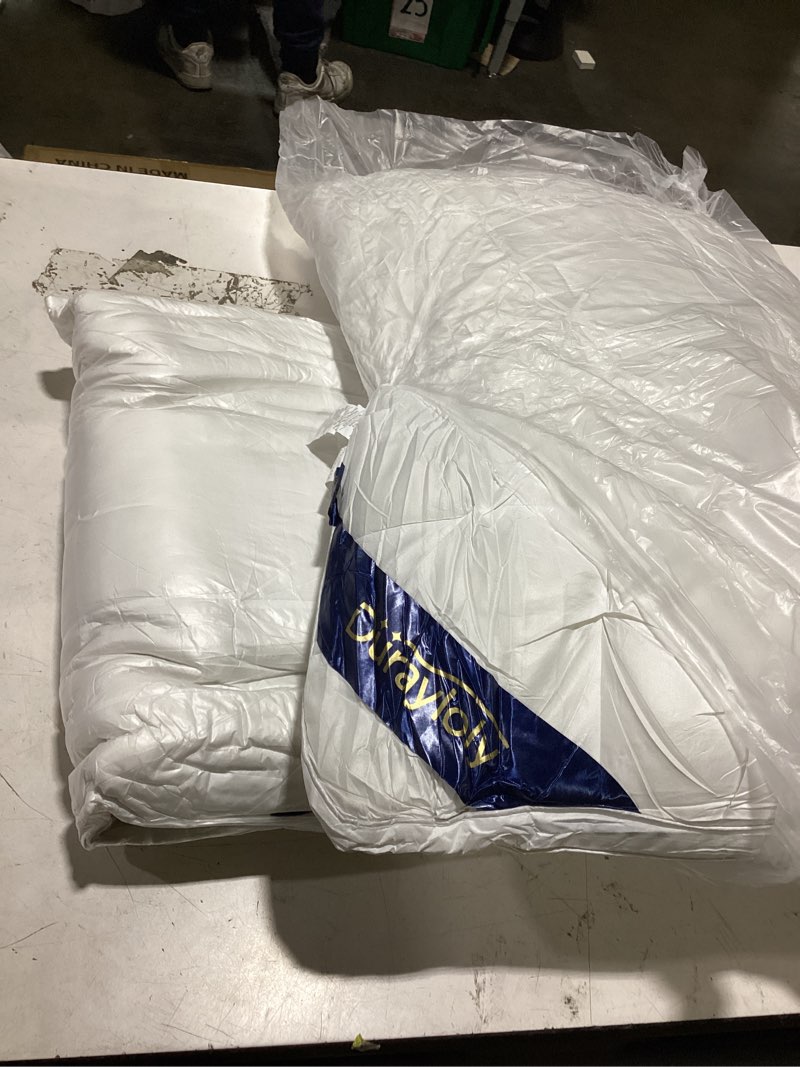 Condition photo showing Good Condition for durayloly bed pillows 2-pack luxurious hotel-quality pillows,resistant to flattening, all-season,white