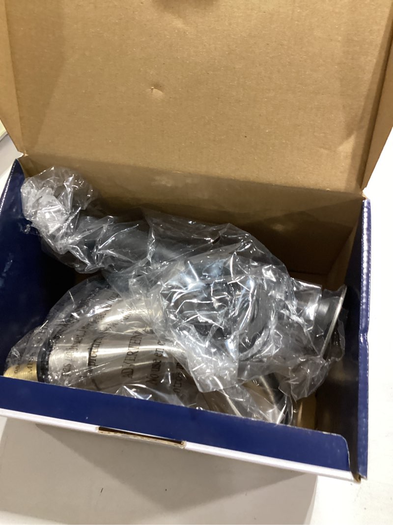 Condition photo showing As Is for Project Source Chrome 2-Handle 4-in Centerset WaterSense Bathroom