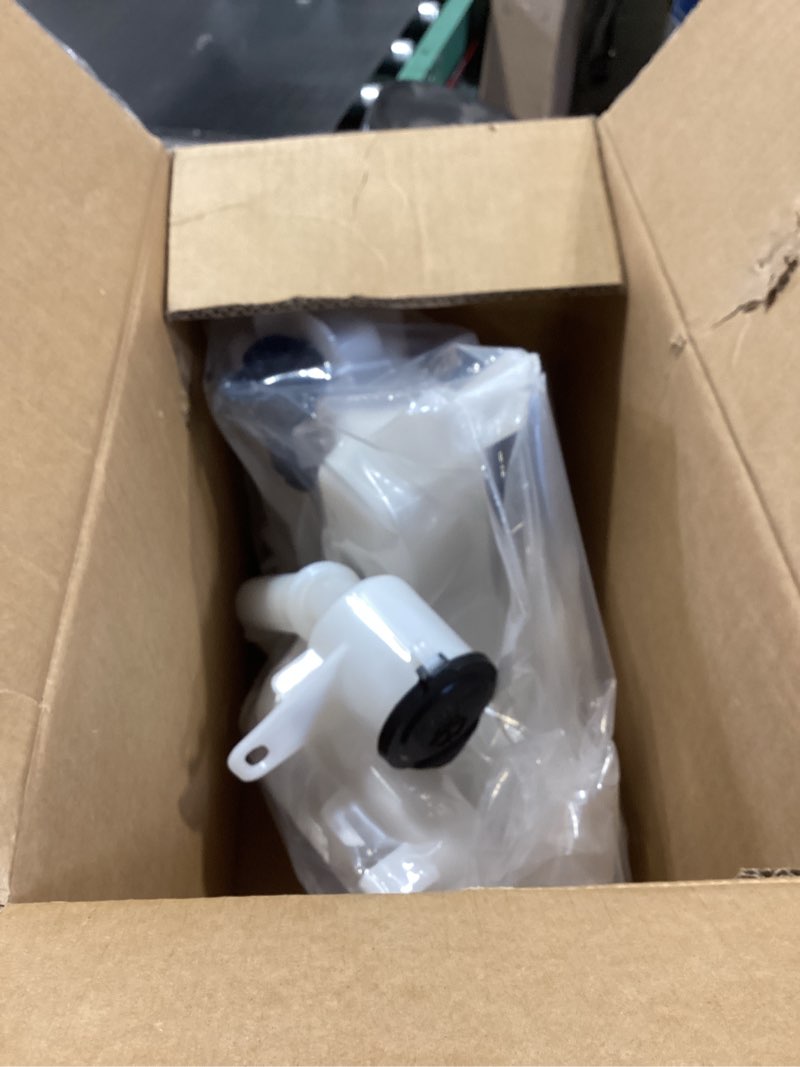 Condition photo showing Good Condition for windshield washer fluid reservoir white with tube and motor replacement for highlander 2020-2023 85315-0e150 85301-0e030 85330-0e031