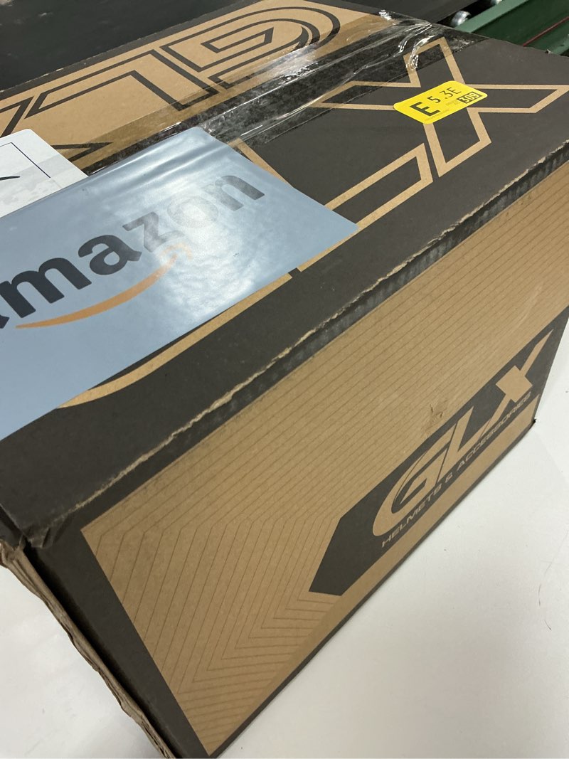 Condition photo showing Good Condition for GLX GX23 Dirt Bike/Motocross Helmet - Matte Black, Large - DOT Approved Matte Black Large