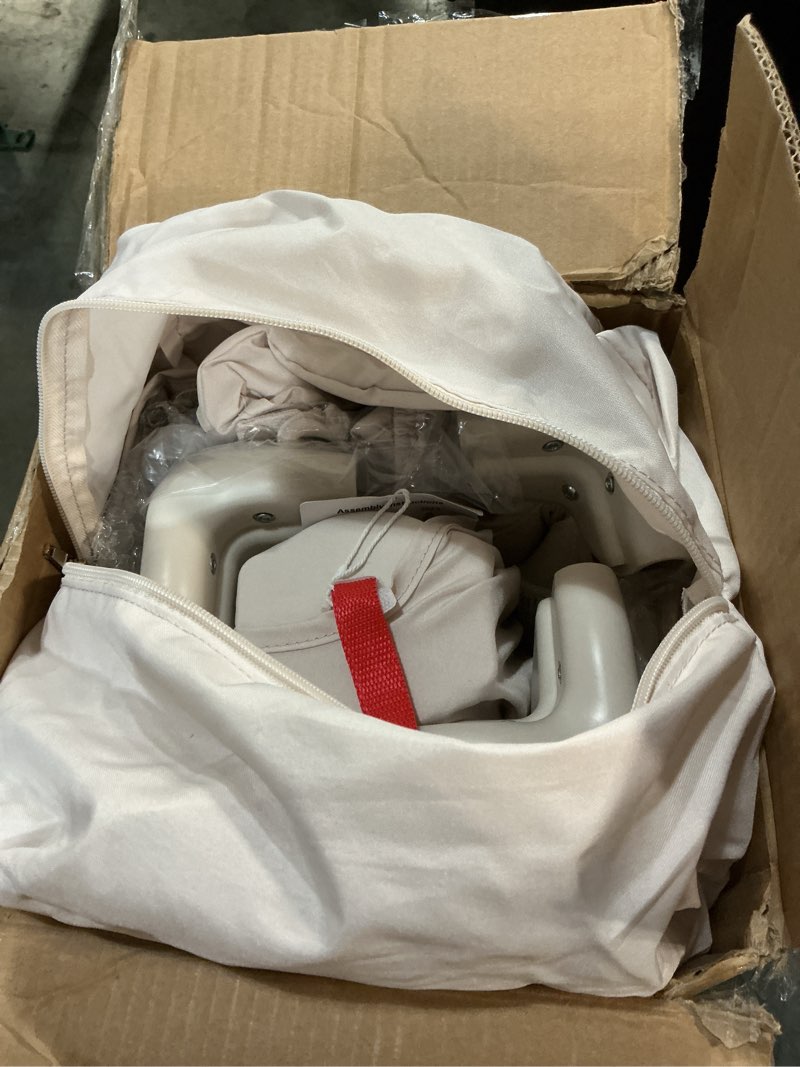 Condition photo showing Good Condition for obee odee 4-in-1 baby bassinet with playard, napper bassinet, changing table, mosquito net & canopy, storage and toys for newborn to toddler beige