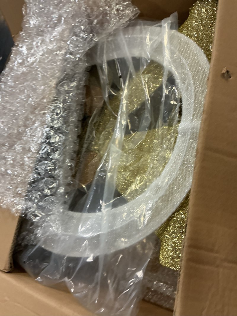 Condition photo showing New/Like New for Amyhill 4.3ft Wood Pre-Assemble Christmas Express Train Decorations Indoor Outdoor Gift Boxes Extra 