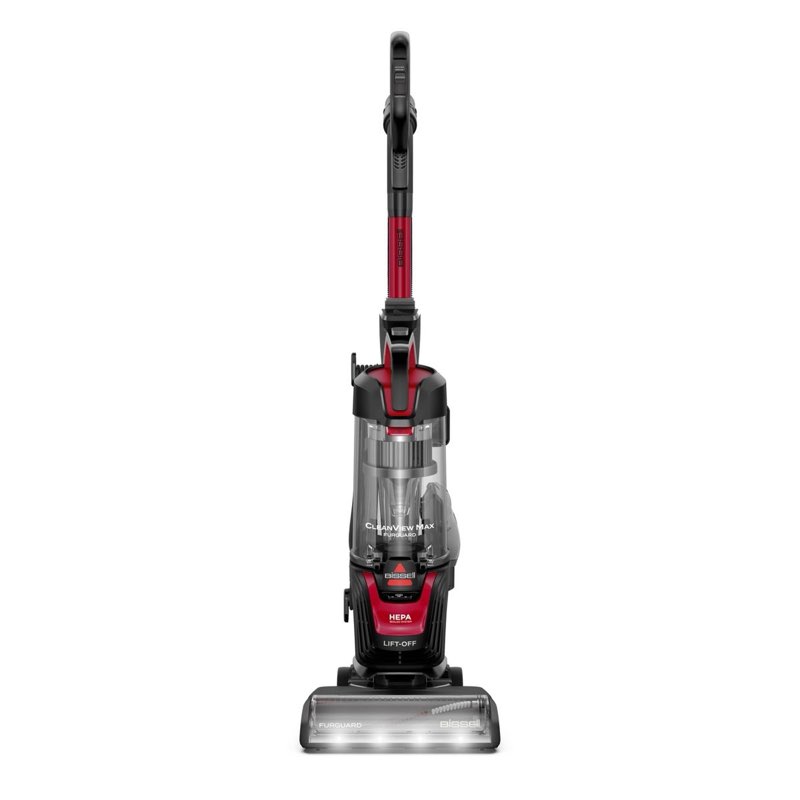 BISSELL CleanView Max FurGuard LiftOff Pet Hair Pick-Up Vacuum Cleaner 4243 25' 11.7" Black