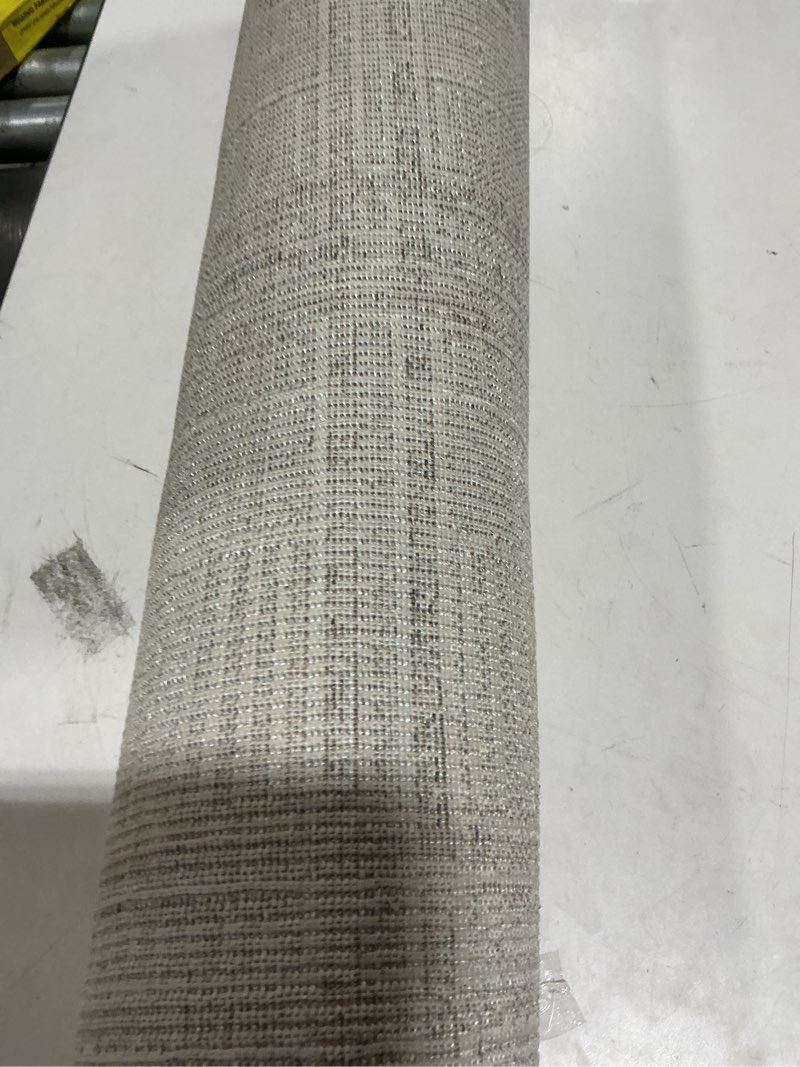Condition photo showing Good Condition for (Similar to) Amazon Basics Thin Indoor Area Rug, Geometric Printed Washable Home Decor Carpet for Living Room Bedroom, 5' W × 7' L, Beige Geometric Beige Geometric 5' x 7' (Rectangular)