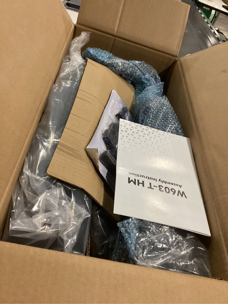 Condition photo showing New/Like New for Ergonomic Office Chair with Headrest 3D, Mesh Office Desk Chair with Adjustable Lumbar Support, Computer Chair with Flip up Armrests, 350LBS Capacity - Design for Home/Offices - Black