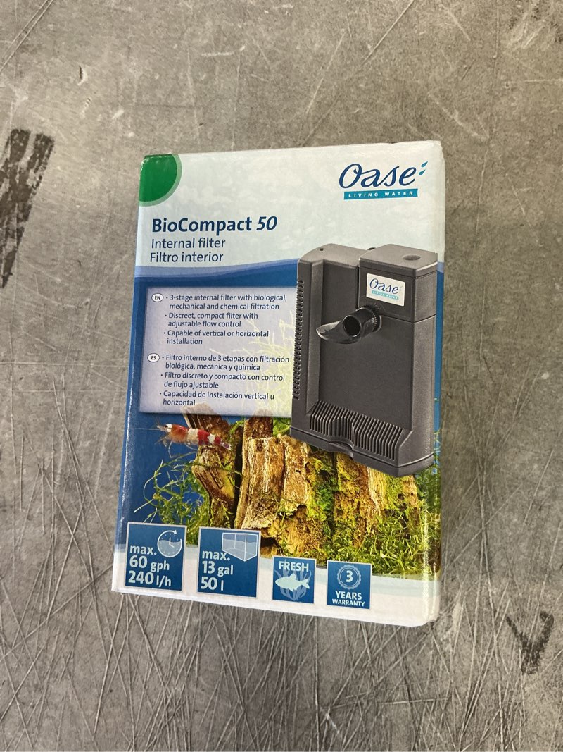 Condition photo showing New/Like New for OASE Indoor Aquatics Biocompact 50