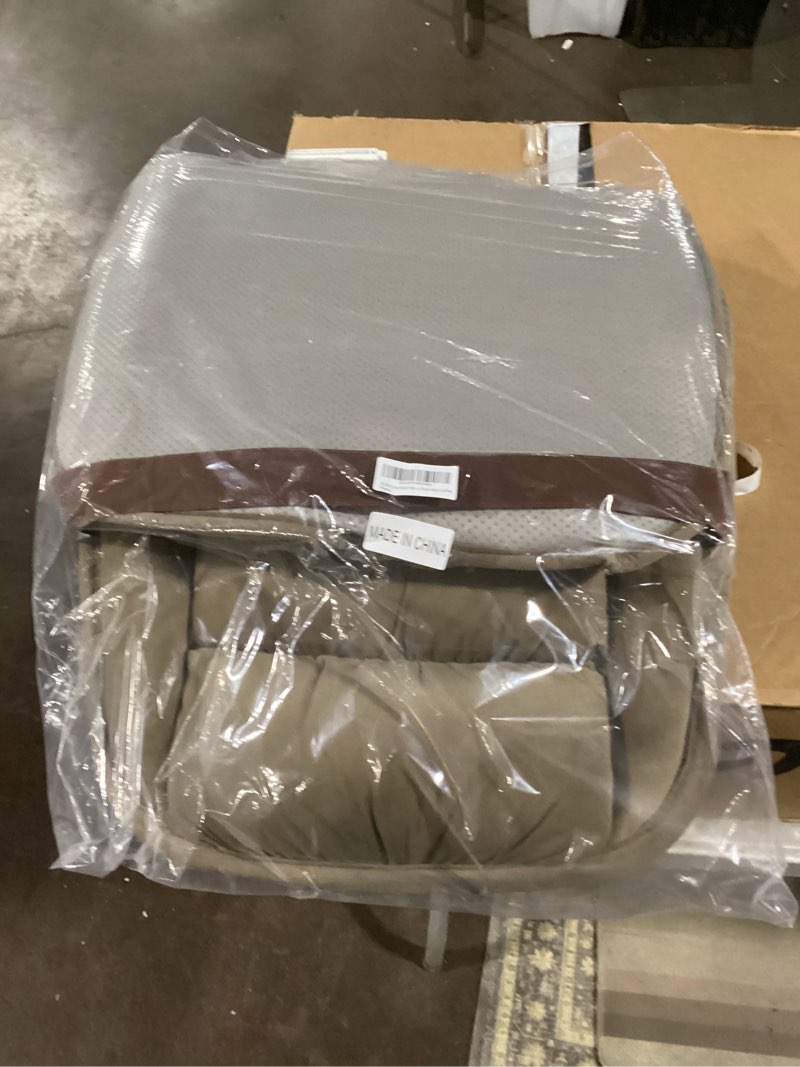 Condition photo showing New/Like New for ALIBO Low Back Pain Relief Large Size Firm Lumbar Support and Nonslip Recliner Chair Seat Pads Cushion Back Rest Lumbar Cushion Pillow for Office,Dinning Desk Chair,Car,Truck Seats-Coffee Large Coffee