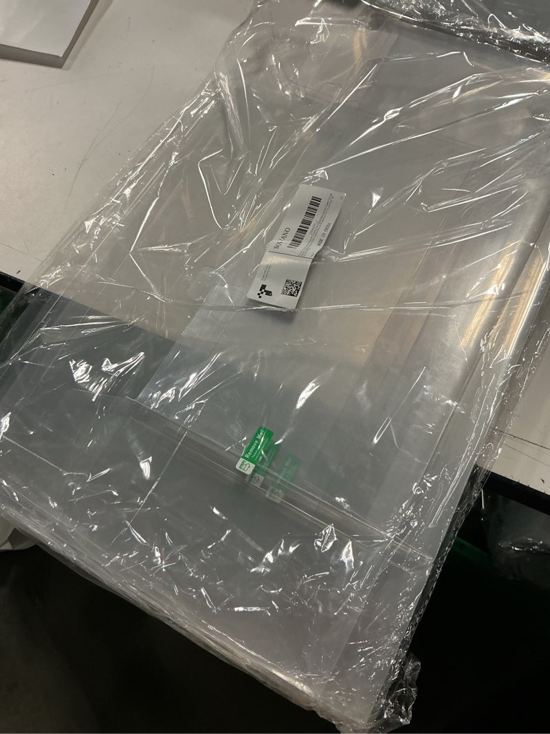 Condition photo showing New/Like New for 5-pack plastic protector display cases compatible with prismatic evolutions super premium collection box , stackable display cases(14.5*3.6*7.1in)
