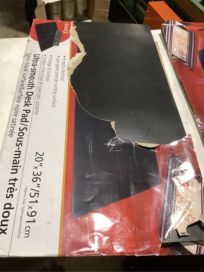 Condition photo showing As Is for artistic rhinolin ii anti-slip pvc desk pad