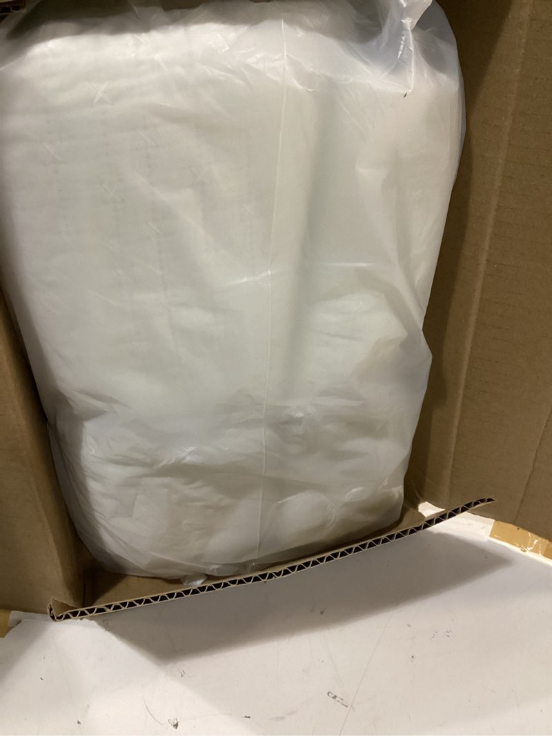 Condition photo showing Good Condition for Levtex Home - Cross Stitch Quilt Set - 100% Cotton - King Quilt (106x92in.) + 2 King Shams (36x20in.) - Cream Quilt - King Cream