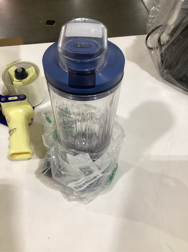 Condition photo showing As Is for Ninja blender