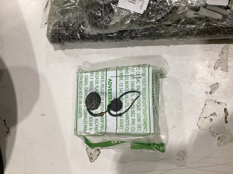 Condition photo showing Good Condition for small bluetooth headphones wrap around head - sports wireless headset with built in microphone and crystal-clear sound, foldable and carried in the purse, and 12-hour battery life, black