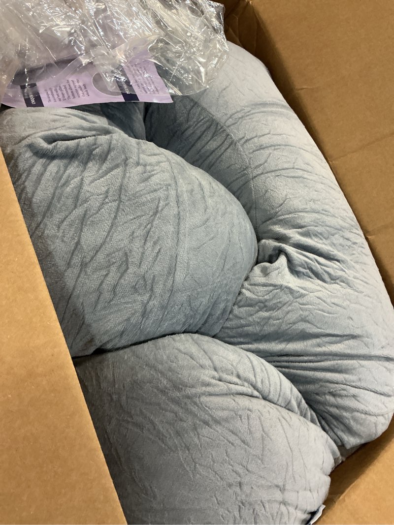 Condition photo showing Good Condition for Pharmedoc Pregnancy Pillows, U-Shape Full Body Pillow -Removable Cover Jumbo Size - Gray - Pregnancy Pillows for Sleeping - Body Pillows for Adults, Maternity Pillow and Pregnancy Must Haves