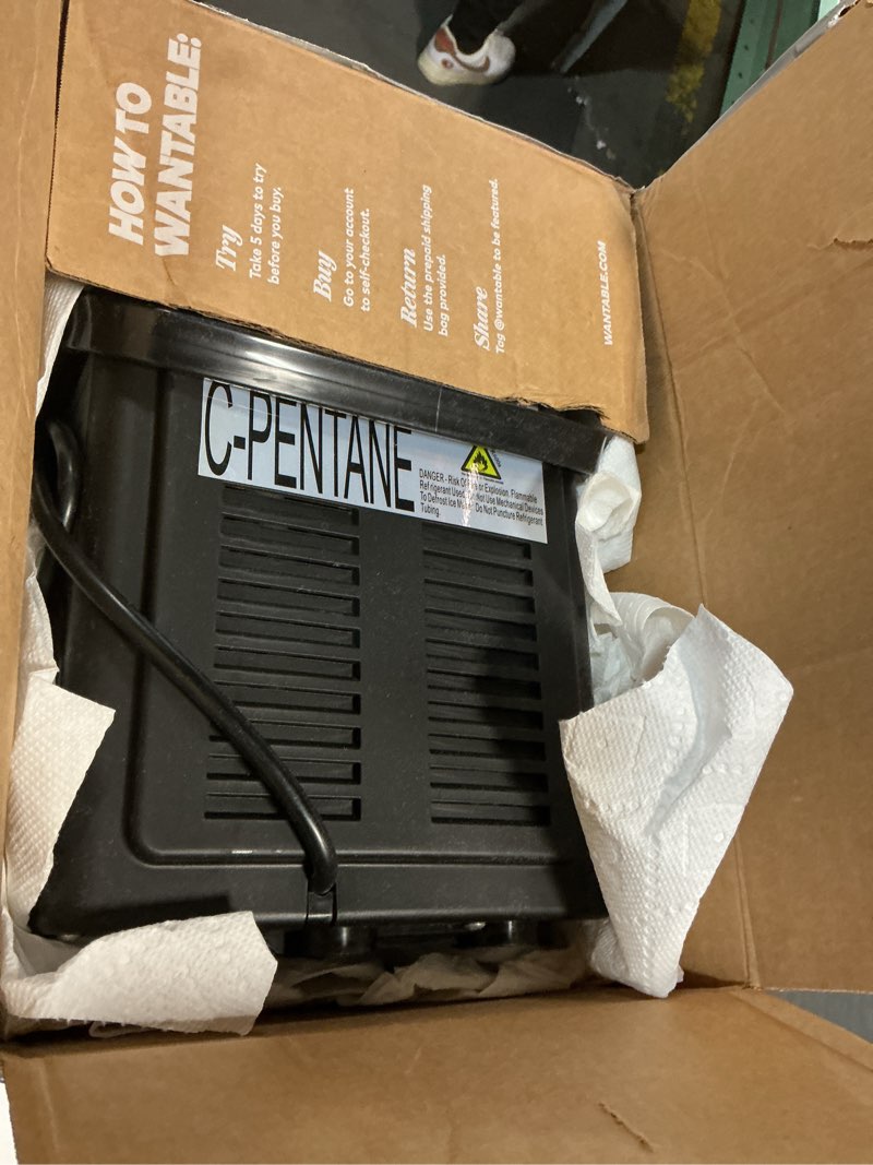 Condition photo showing item condition for Nugget Ice Maker Countertop with Handle, Ready in 5 Mins, 40lbs/Day Soft Sonic Ice, Auto-Cleaning Portable Ice Machine for Home Kitchen Office Party & Large Families