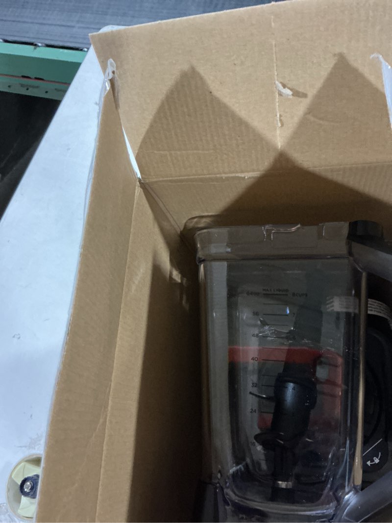 Condition photo showing As Is for Ninja Professional Blender 1000W, Total Crushing Technology- Smoothies, Ice Crushing & Frozen Fruit, Full-Size Countertop Blender, 72-oz. Pitcher, Black & Grey, BL610 Generation 2 (1000 Watts)