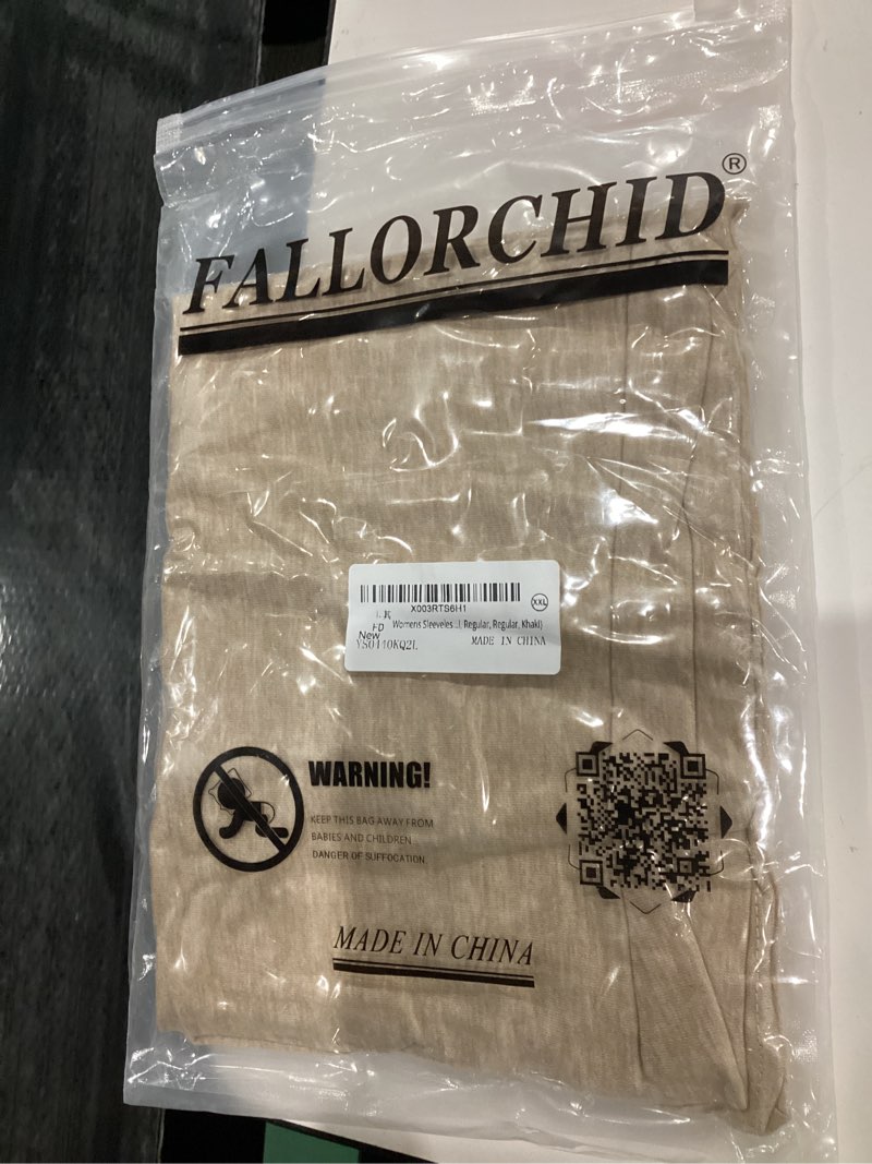 Condition photo showing New/Like New for Fallorchid Womens Sleeveless Tops Crew Neck Tanks Causal Solid Summer Tops Small Khaki