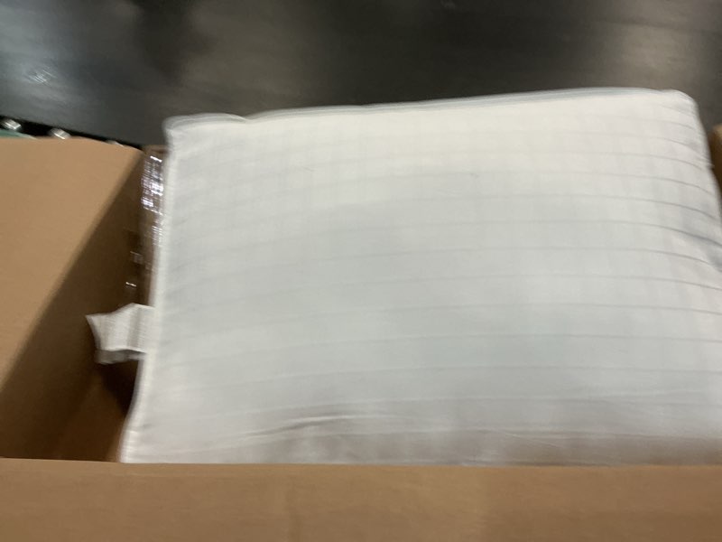 Condition photo showing As Is for beyond down side sleeper pillow | standard size