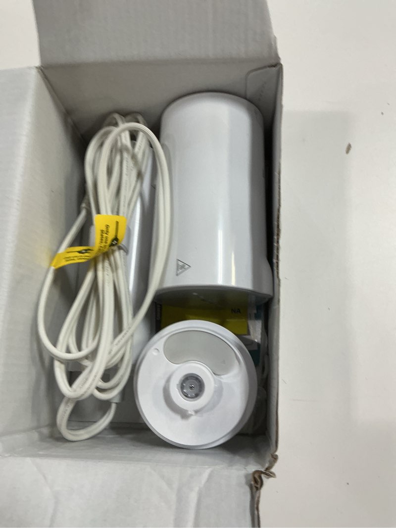 Condition photo showing As Is for beautural steamer for clothes, portable garment wrinkle remover, fast 30s heat-up, foldable and handheld, 120v only (not for 220v europe), white