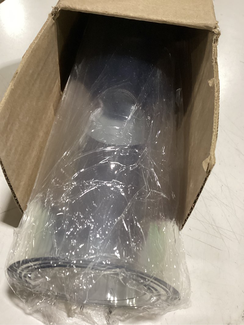 Condition photo showing Good Condition for LovePads Clear Table Cover Protector, 46 x 72 Inch 2mm Thick Plastic Table Cover, Table Protector for Dining Room Table, Waterproof Dresser Cover Top for Kitchen, Coffee, Writing Desk 46" x 72" (Rectangular) Clear 2mm