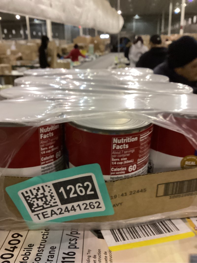 Condition photo showing New/Like New for Campbell's Country Style Sausage Gravy, 13.8 Oz Can (Case of 12) Country Style Sausage 13.8 Ounce (Pack of 12)