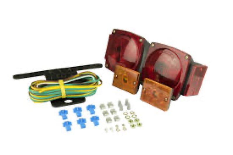 Hopkins Towing Solutions Combo Trailer Light Kit with Side Marker Lights C6423 Under 80"